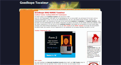 Desktop Screenshot of goedkope-taxateur.nl