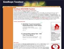 Tablet Screenshot of goedkope-taxateur.nl